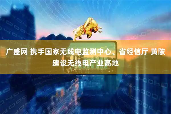 广盛网 携手国家无线电监测中心、省经信厅 黄陂建设无线电产业高地